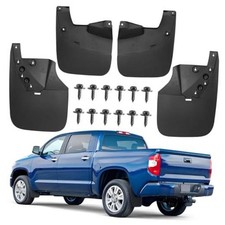Mud Flaps Compatible with Toyota Tundra 2007-2021 Mud Guards Splash Guards