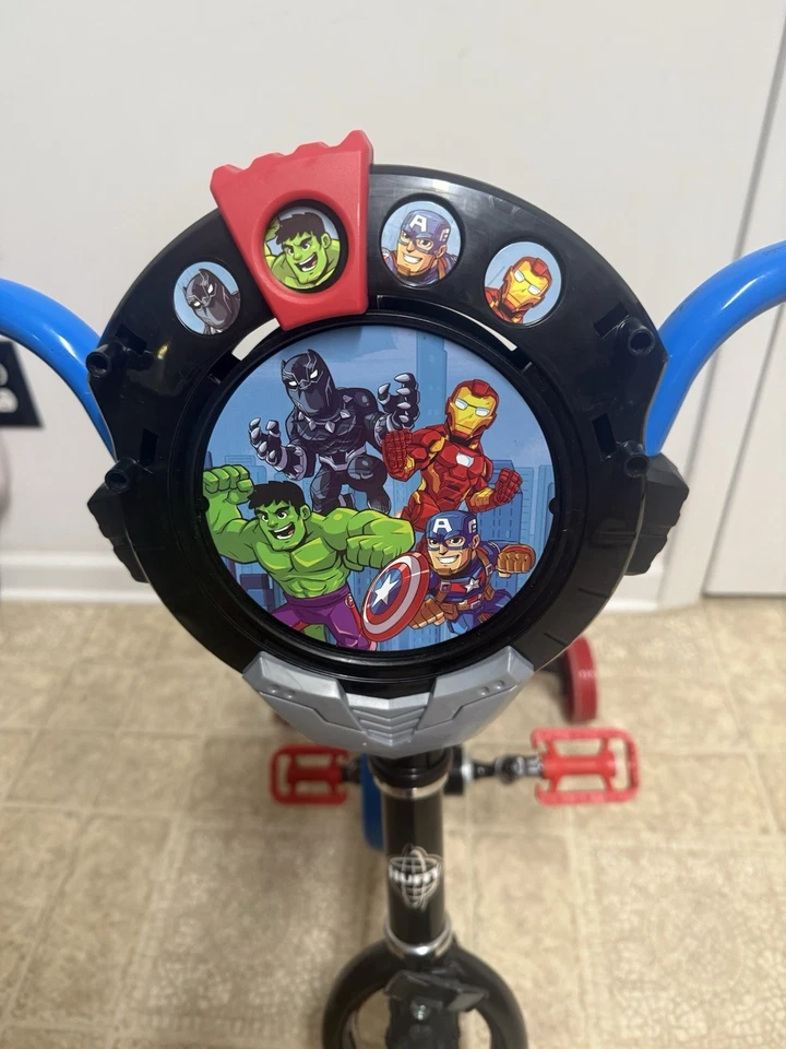 Marvel Adventures, 12 Inch Boys Bicycle Huffy ￼ - Image 2 of 4