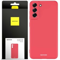 Spacecase SilikonhüLle FüR Galaxy S21 Fe Rote Handyabdeckung
