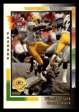 Vinnie Clark 1992 Wild Card #51 Green Bay Packers FOOTBALL *079