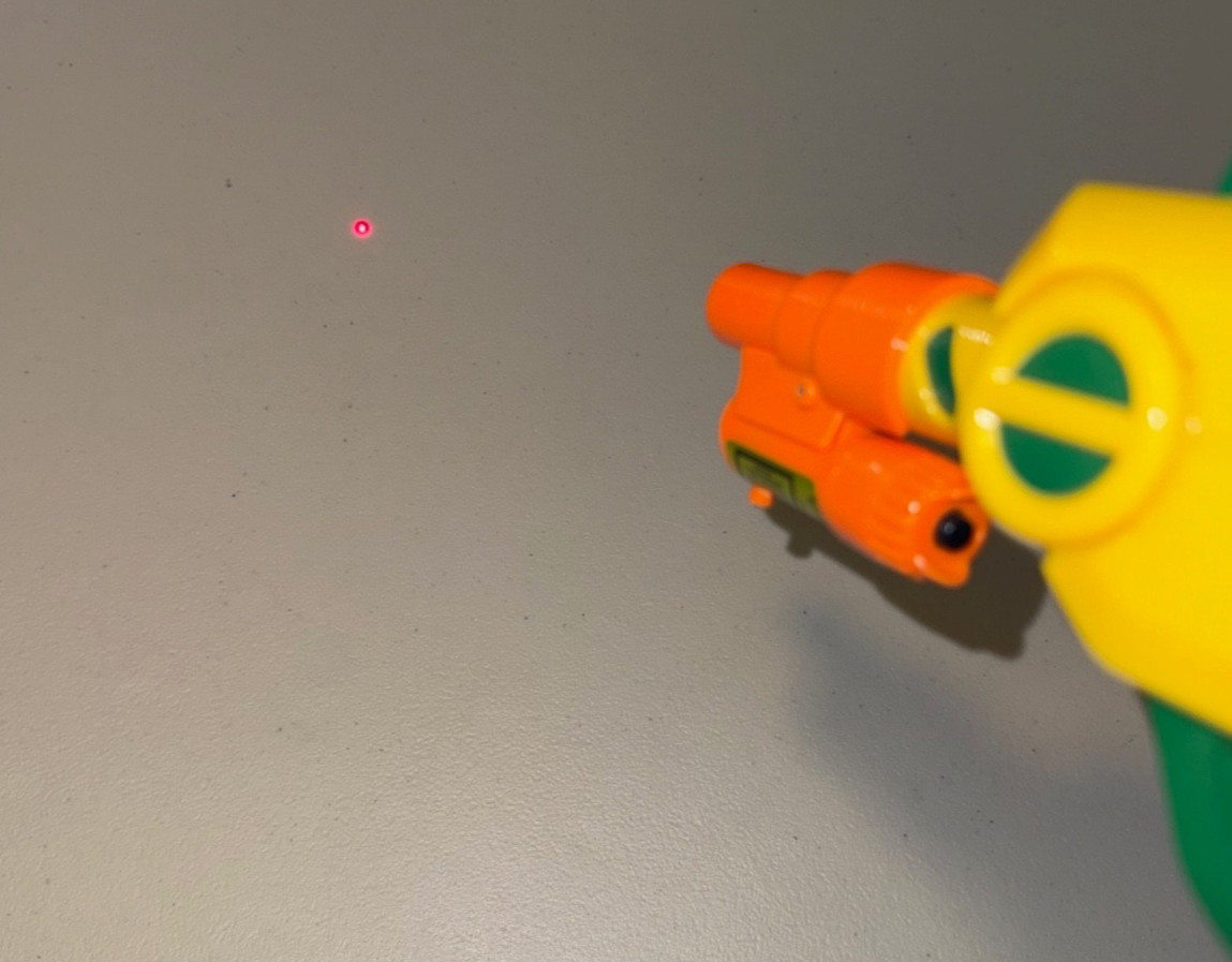 Bug-A-Salt Lawn and Garden Original Non-Toxic Salt Gun Green/Yellow with Laser