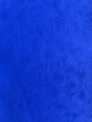 Yves Klein Original Gemälde Kunst Ultramarin Blau Minimalistisch Innenarchitektur F28