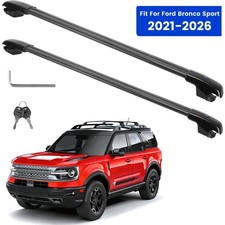 Roof Rack Cross Bars Set Fit For Ford Bronco Sport 2021-2026 On-road Off-road