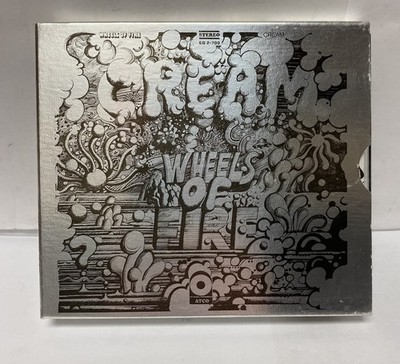 CREAM Wheels Of Fire 2-CD JAPAN 24KT GOLD DISCS  1992 VG+/NM GZS(2)1020