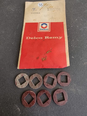 #ad NOS OEM Delco 1961386 Insulating Washers Pack of 7 $10.00