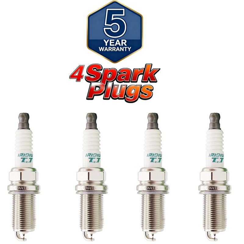 4PCS Iridium TT New Spark Plugs Denso For DodgeLEXUS ES300H 2013-2016 L4-2.5L