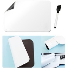 LAVAGNA 20 x 15 CM 0.6MM CALAMITATA BIANCA 1 PENNARELLO CANCELLINO FRIGO CUCINA