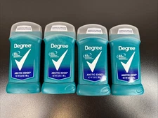 Degree Men Antiperspirant Deodorant Solid Arctic Edge 48hr Protection Lot Of 4