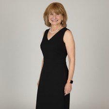 MM lafleur black Dress  (Foster style) Sleeveless V-neck Ponte Work Dress Size 6