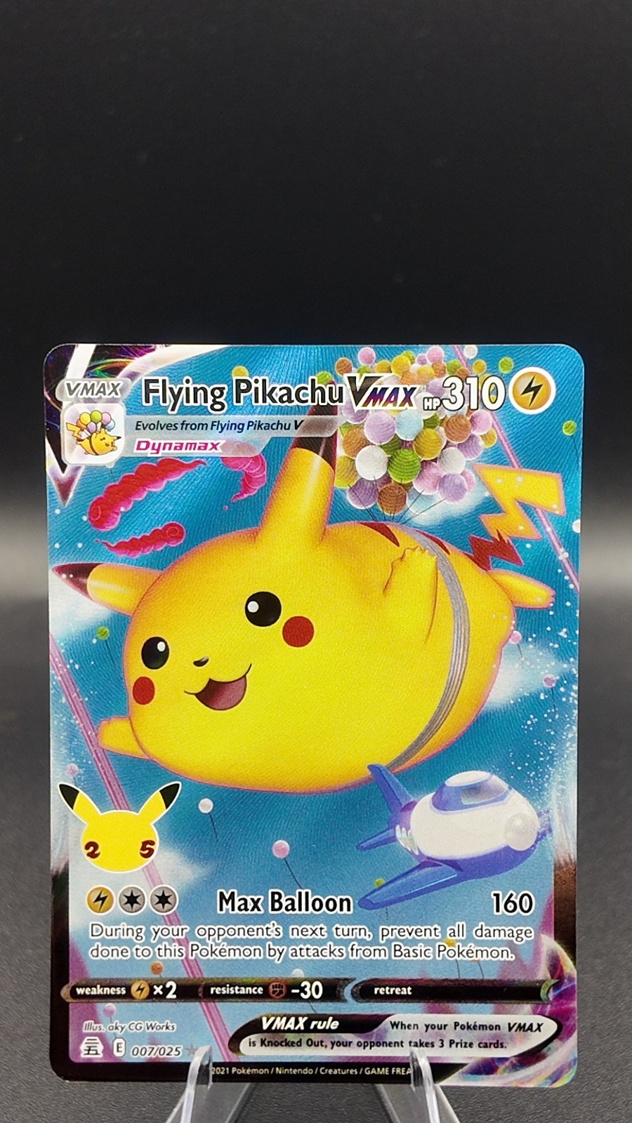Pikachu (7/25) - Pokemon Celebrations - UR NM (EN)