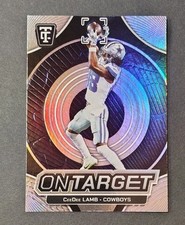 2024 CEE DEE LAMB TOTALLY CERTIFIED ON TARGET MIRROR #12 DALLAS COWBOYS WR NM/MT