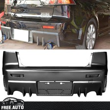 Fits 08-15 Mitsubishi Lancer Fq Fq440 Style Rear Lower Bumper Conversion Cover Fits 08-15 Mitsubishi Lancer Fq Fq440 Style Rear Lower Bumper Conversion Cover