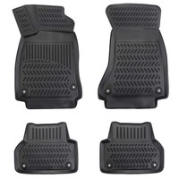 Elmasline Design 3D Gummimatten Set FüR Audi A4 (B9) Ab 2015 FußMatten Hohe Rand