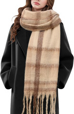 Winter Scarf for Women Warm Womens Scarf Soft Chunky Scarfs for Cold Weather Lon