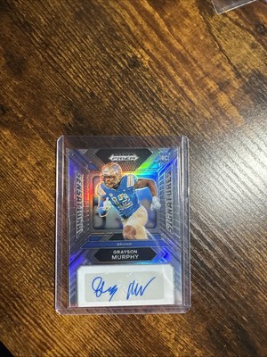 2024 Panini Prizm Sensational Signatures Silver Prizm Grayson Murphy #SS-GRM