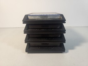 Lot of 4 Intellivision Game Cartridges - Demon, Atlantis, Beauty, Microsurgeon 