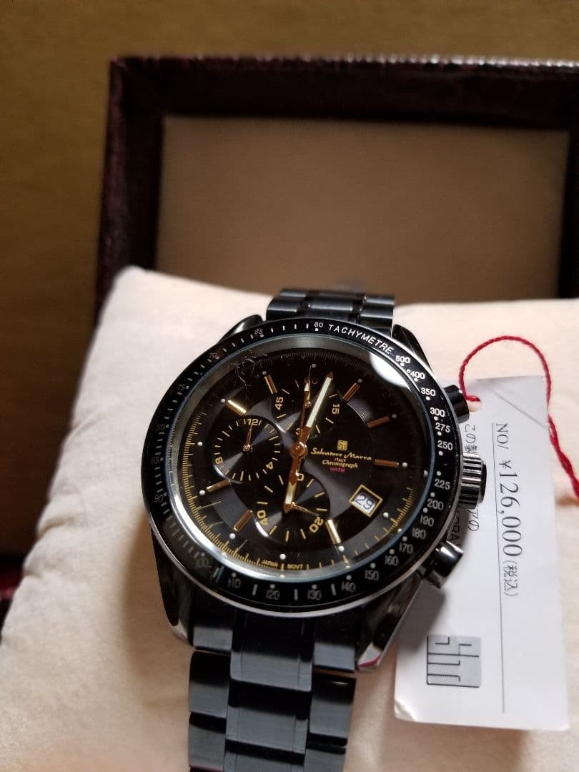 High-performance central chronograph with black I… - image 3