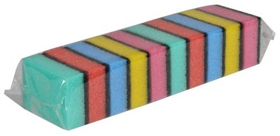 ABENA bunte Schwämme, Küchenputzschwamm, Scheuerpads, Topf