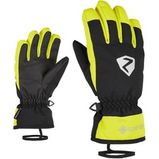 Ziener Alpine Junior Kids Ski Gloves LARINO GORETEX black