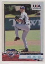 2019 USA Baseball Stars & Stripes Longevity Holo Foil /99 Cale Lansville 11pj