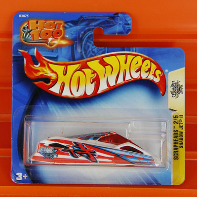 Hot Wheels - 2004 - SHADOW JET II (5SP's, unlack. Base) Scrapheads 2/5 - 154/212