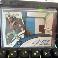 2022 Panini Immaculate Collection WWE - Premium Memorabilia Autographs Kofi...