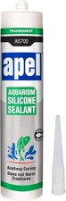 Aquarium 100 Silicone Sealant 10.4 fl oz Safe for Fish 1 1 Pack, Clear