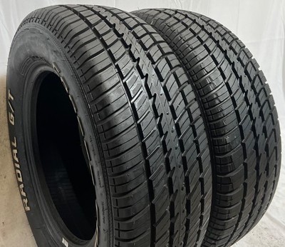 2 - Like NEW 215/65R15 (95T) M+S Cooper Cobra Radial G/T - 1105 NO REPAIRS