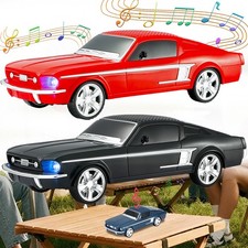 Bluetooth 1965 Retro Car Replica Speaker Wireless W/FM Radio TWS USB SD AUX LED