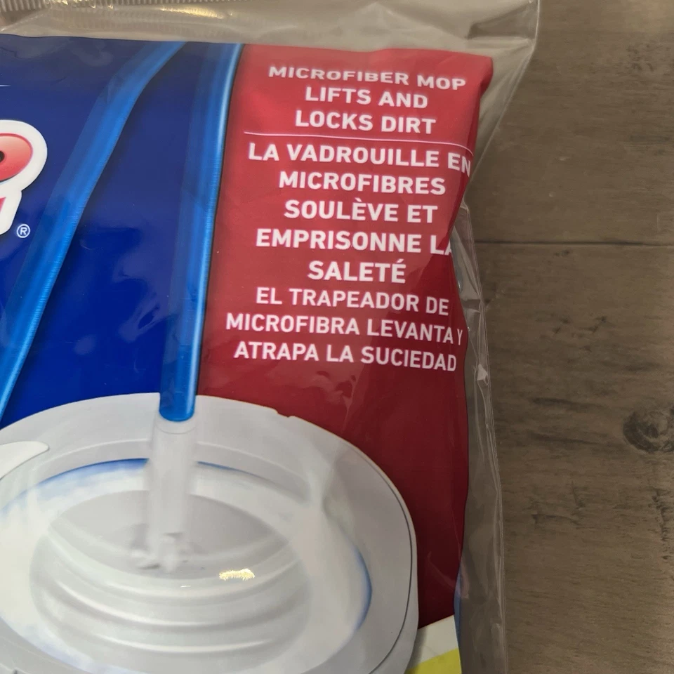 Quickie Water Compact Spin Mop Refill Floor Cleaning System Microfiber - Image 3 of 4