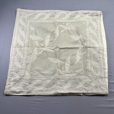 Decorative Throw Square Pillow Case Beige 100 Egyptian Cotton Luxury 23" X 25"