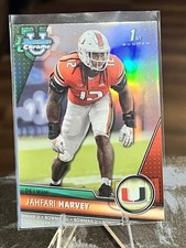 2023 Bowman University Chrome #25 Jahfari Harvey Refractor
