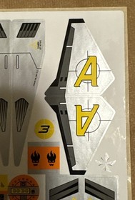 LEGO STICKER SHEET for LEGO Set 8630 Agents Mission 3: Gold Hunt 2008 FREE SHIP