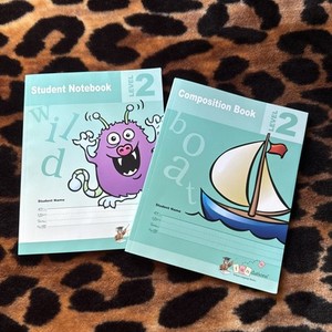 My Fundations Level 2 Student Notebook & Composition-2nd Edition- Lot Of 2