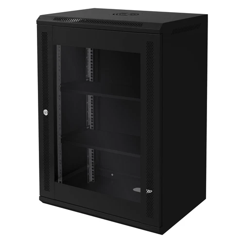 Armadio di rete 19" 16U armadio per server 600 x 850 x 450 mm nero