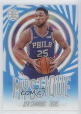 2019-20 Panini Illusions Mystique Sapphire Ben Simmons #15 02sc