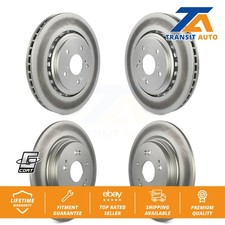 Front Rear Coated Disc Brake Rotors Kit For 2015-2020 Acura TLX KG-101175