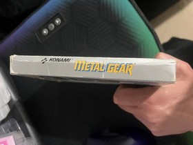 Nintendo NES Metal Gear Boxed with Manual P130