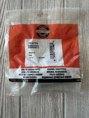 #ad #ad Briggs And Stratton Genuine OEM Part No 791779 Breather Assy $10.00