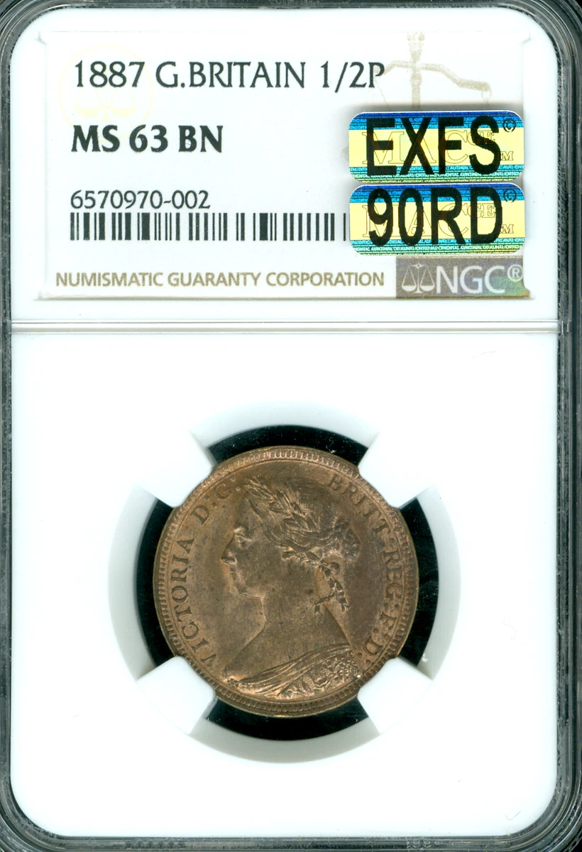 NGC Grade MS 63 1887 Year UK Coins for sale | eBay