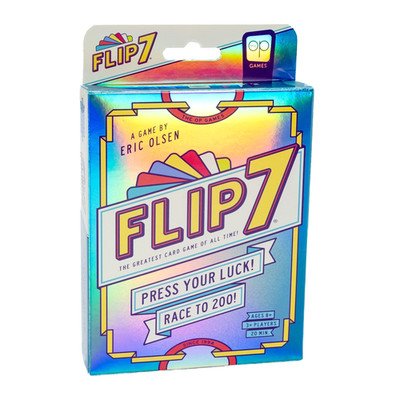 Usaopoly Flip 7 Kartenspiel Familienspiel Glück & Strategie Englisch | Neu & OVP