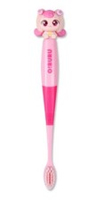 1 Count Catch Teenieping Figure Toothbrush Compact 1 Pack of 1 , Pink