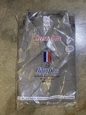 Vintage Flying Cross Duro Poplin Police Security Military Uniform Shirt Sz 17.3