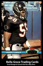 1991 Topps Stadium Club Jessie Tuggle #369 Atlanta Falcons NFL Football