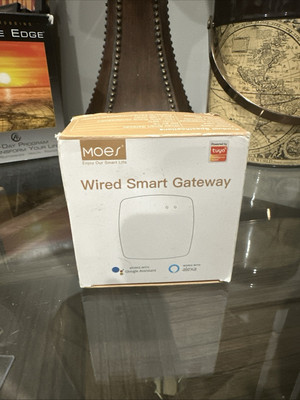 MOES Wireless Tuya ZigBee 3.0 Smart Gateway Hub Bridge Alexa Google Smart Life
