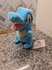 Pokemon San-ei All Star Collection Totodile Plush - New With Tags!