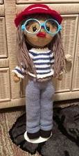 Handmade Crochet Amigurumi 20  Doll