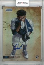 2021 Topps Stadium Club Deivi Garcia Auto Rainbow Foil RC /10
