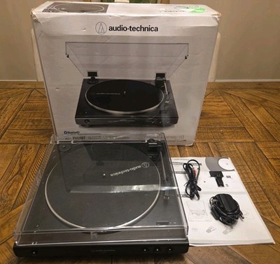 Audio-Technica AT-LP60XBT Turntable - Black + Original Box, Cables & Power