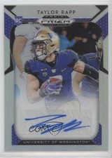 2019 Panini Prizm Draft Picks Silver Taylor Rapp #197 Auto 07i7